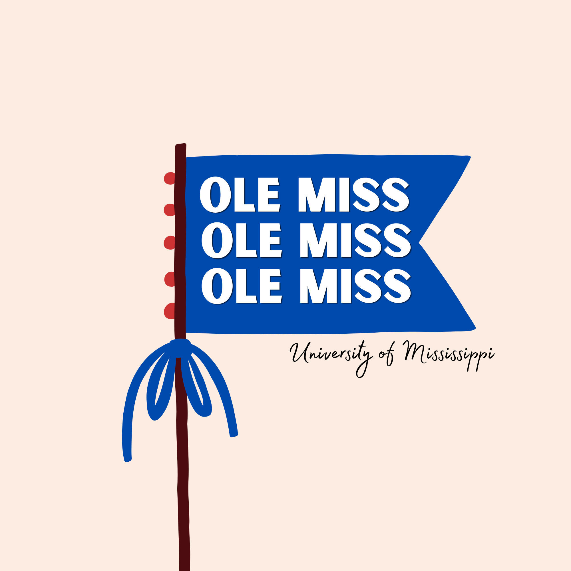 OLE MISS FLAG