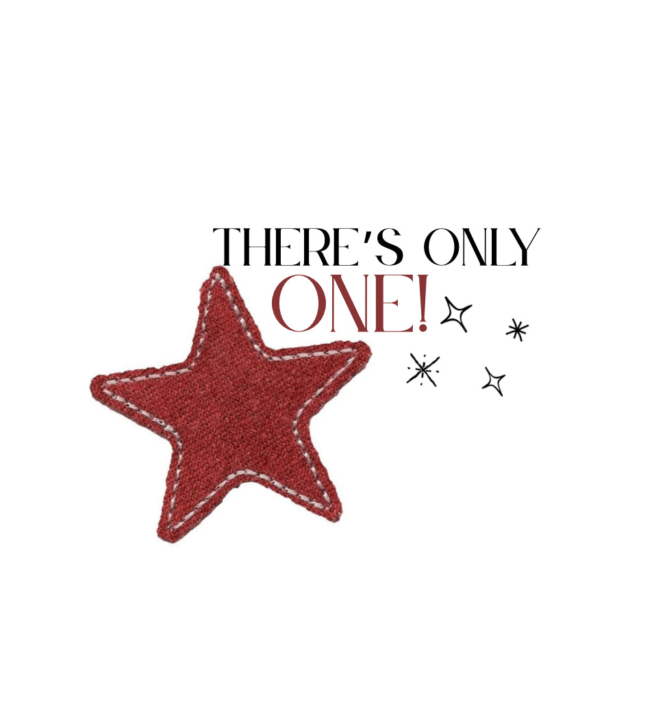 THERE'S ONLY ONE STAR