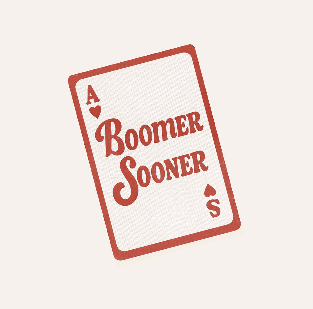 BOOMER SOONER CARD