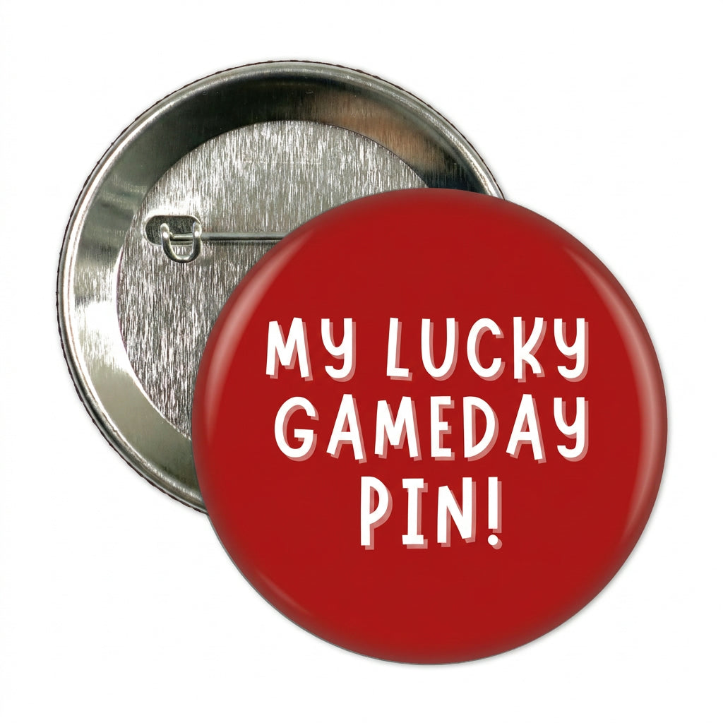 LUCKY GAME DAY PIN